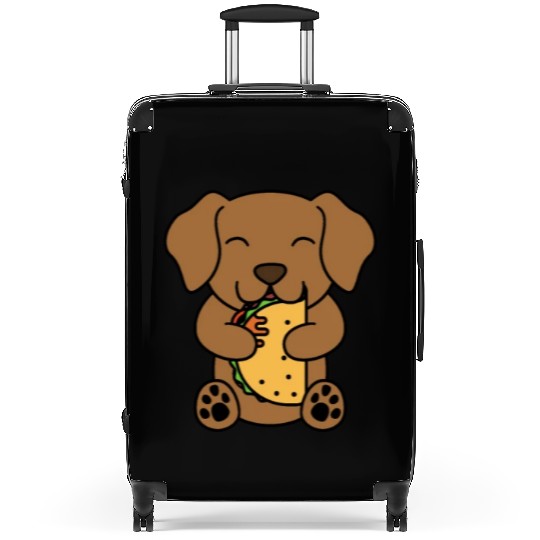 Vizsla Taco Lover Suitcases
