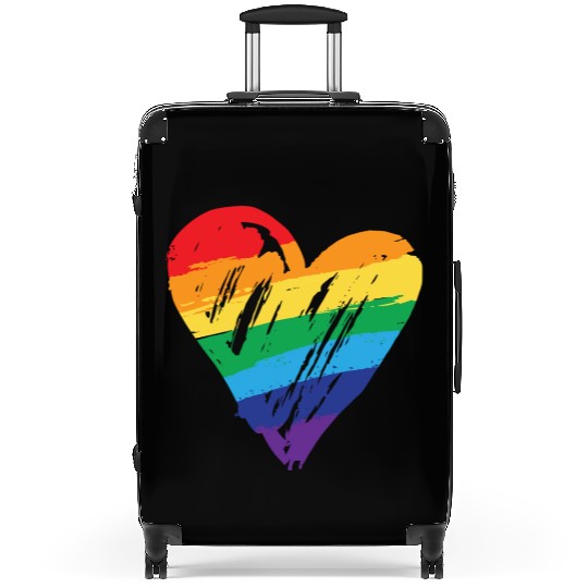 Rainbow Heart - LGBTIQ Gay Pride CSD Queer Suitcases