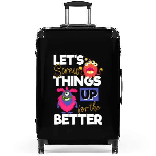 Monster Comic Little Sister Suitcases
