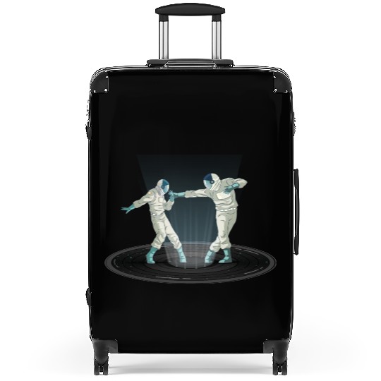 Dancing Astronauts Suitcases