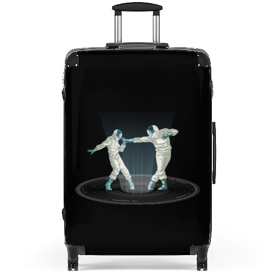 Dancing Astronauts Suitcases