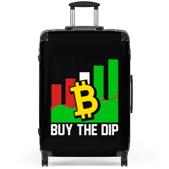 Buy The Dip Blockchain Bitcoin SVG Suitcases
