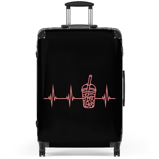 pulse bubble tea heartbeat Suitcases