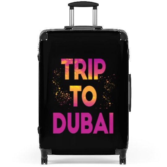 Trip To Dubai Suitcases