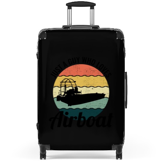 Airboat Fanboat Airboating Planeboat Swamp boat Suitcases