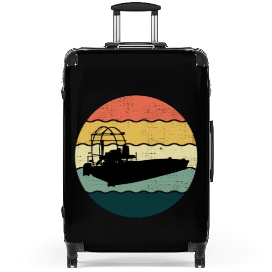 Airboat Fanboat Airboating Planeboat Swamp boat Suitcases