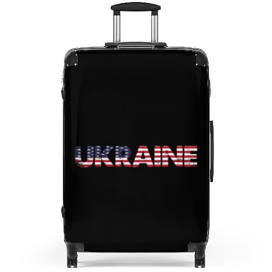 I Stand with Ukraine Ukraine Flag Suitcases