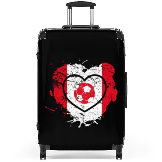 I Love Peru, I Love Football Suitcases