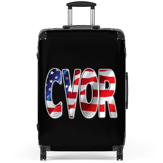 Nurses USA Flag Stars Stripes CVOR Suitcases