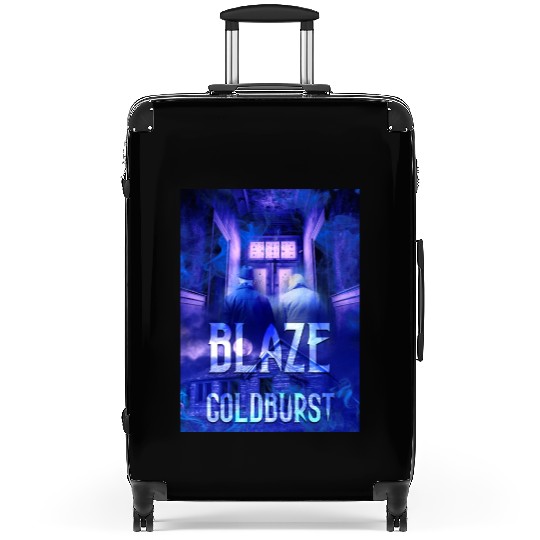 Blaze Goldburst Fantasy Book Couple Happy Old Suitcases