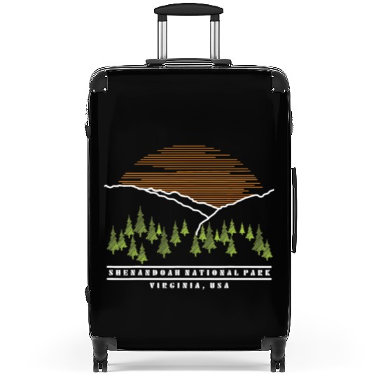 Shenandoah Valley Virginia US National Park Camp Suitcases