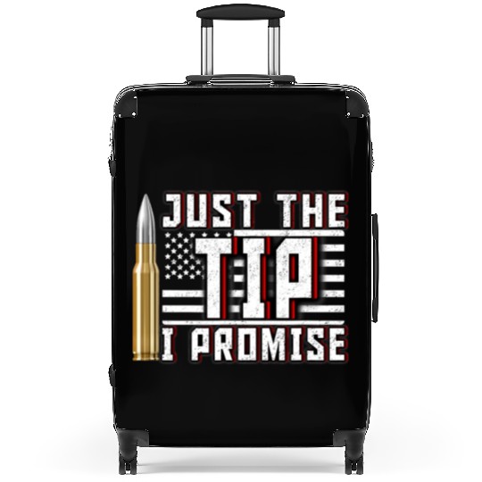 USA American Flag 4th July Bullet Stars Stripes Suitcases