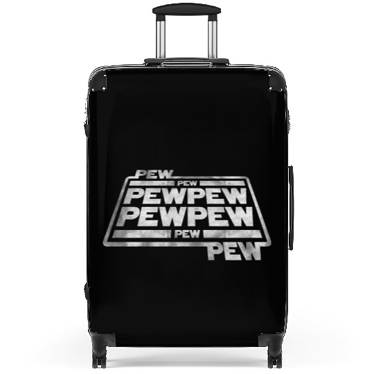 Pew Pew Pew Suitcases