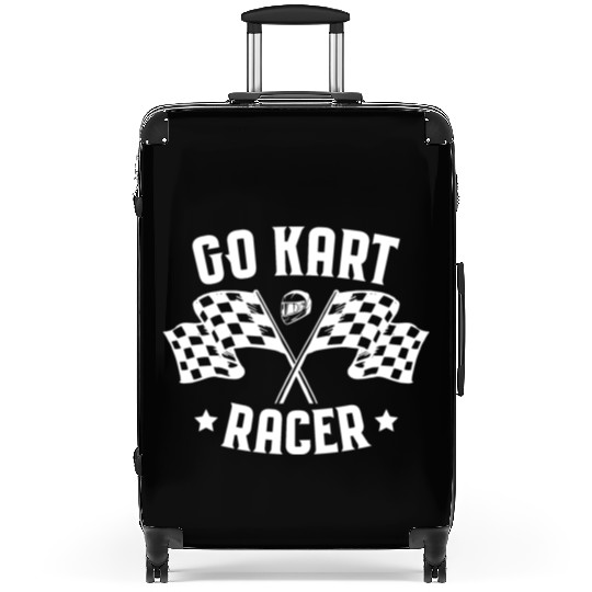 Go Kart Racer Racing Kart Driver Drifting Go Kart Suitcases