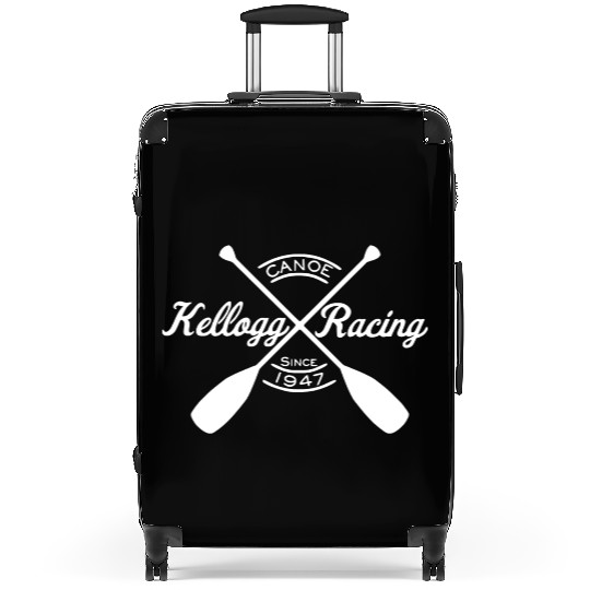 Kellogg Canoe Racing -WHITE Suitcases
