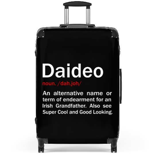 Daideo Irish Grandfather Irish Grandad Suitcases