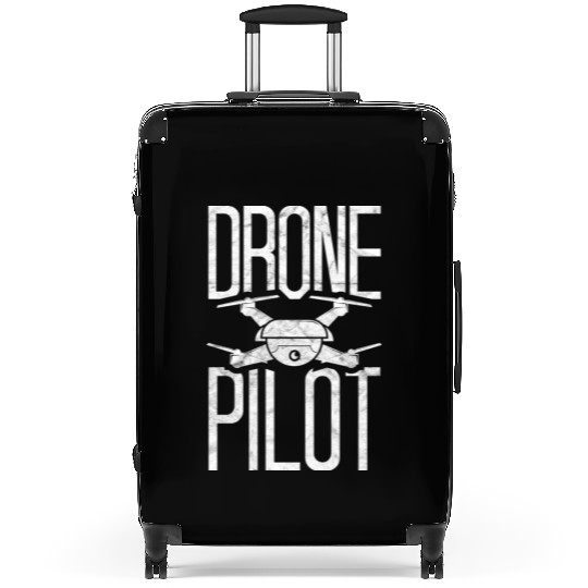 Funny Drone Pilot Quadrocopter Suitcases