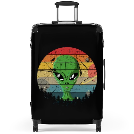 Alien Gift Extraterrestrial UFO AREA 51 Sci-fi Suitcases