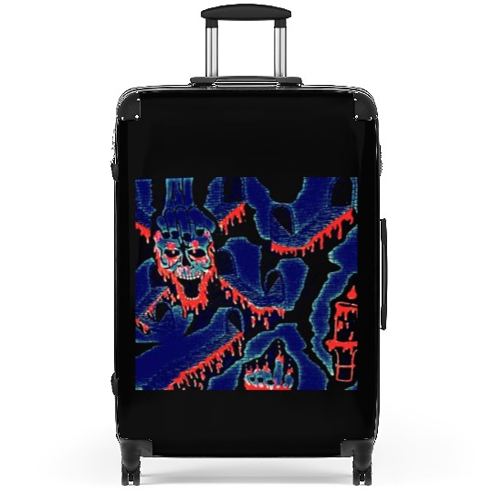dia de los muertos, Skull Labyrinth, Halloween, Suitcases