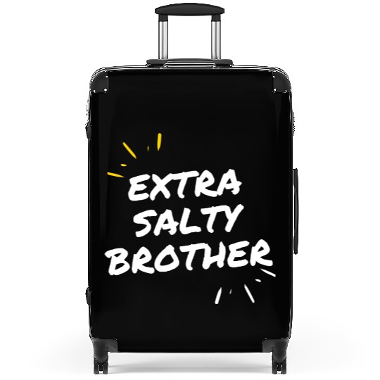 Extra Salty Brother Suitcases