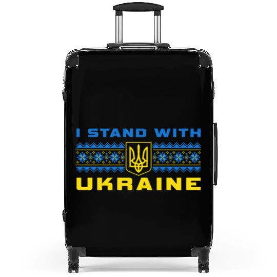 I STAND WITH UKRAINE BLUE-YELLOW Suitcases