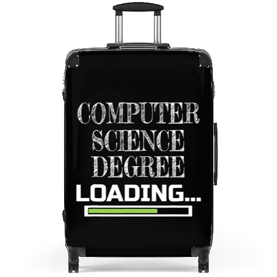 Computer Science Degree Loading CS School Major Suitcases