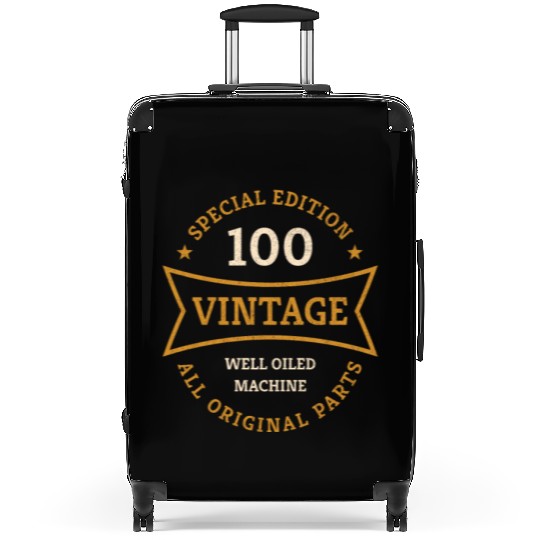 100 Year Old Born 1923 Vintage 100th Birthday Gift Suitcases