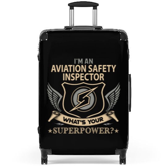 Aviation Safety Inspector Suitcases - Superpower Job