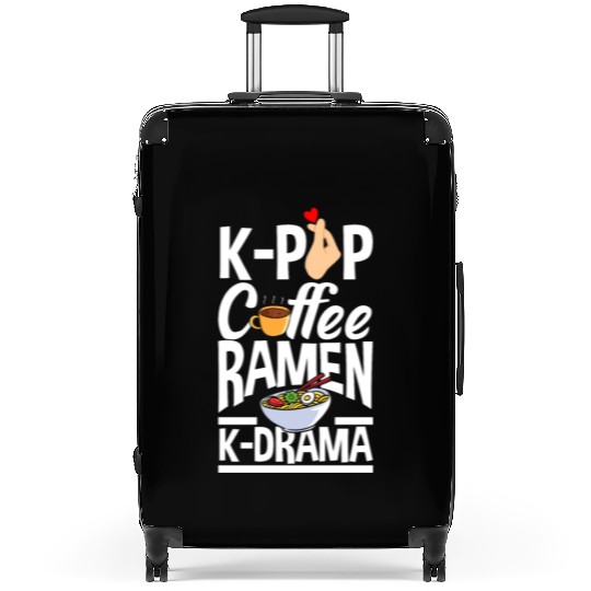 K-Pop K-Drama Korean Pop Music Suitcases