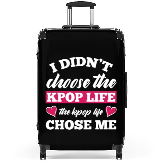 K-Pop K-Drama Korean Pop Music Suitcases