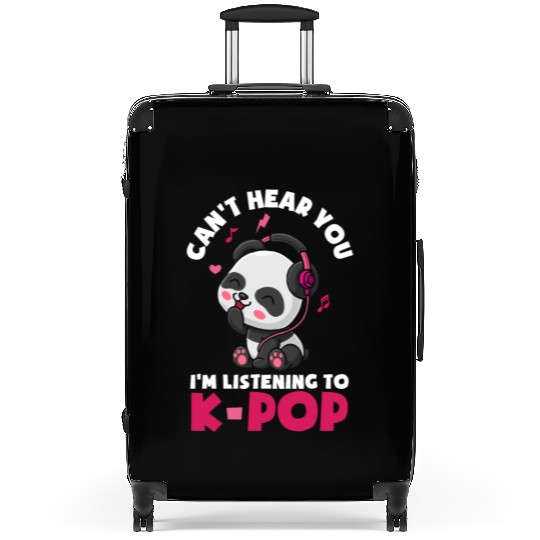 K-Pop K-Drama Korean Pop Music Suitcases
