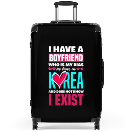 K-Pop K-Drama Korean Pop Music Suitcases