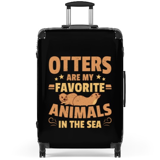 Otters Are My Favorite Animals In The Sea Otter Suitcases