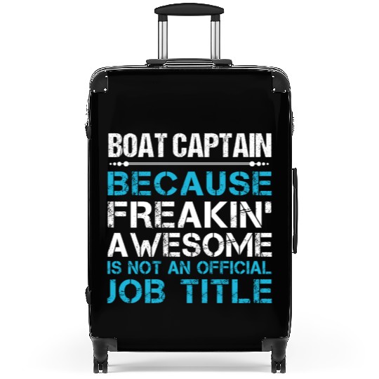 Boat Captain Suitcases - Freaking Awesome Gift Item