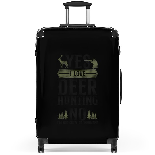 Buck Deer Hunting Hunter Vintage Suitcases