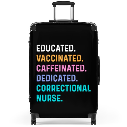 Correctional nurse - educated vaccinated Suitcases