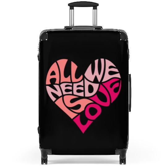 All we need is love Suitcases