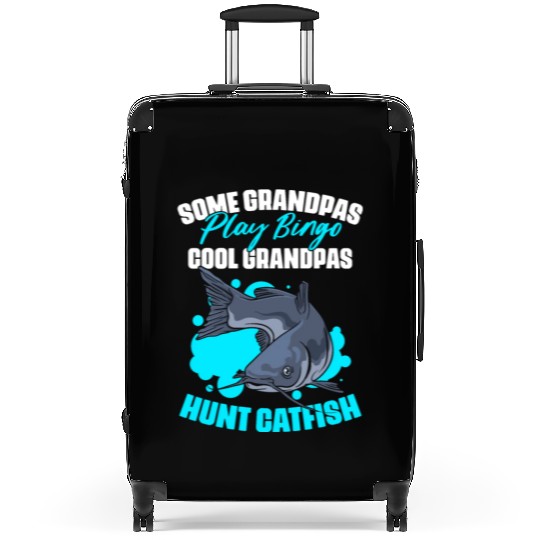 Some Grandpas Play Bingo Funny Catfish Fishing For Suitcases