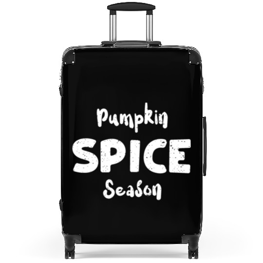 Pumpkin Spice Season - Pumpkin Suitcases