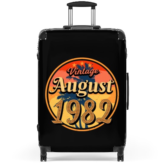 40th Birthday August 1982 Suitcases