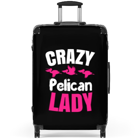 Pelican Lady Birdwatching Pelican Lover Suitcases