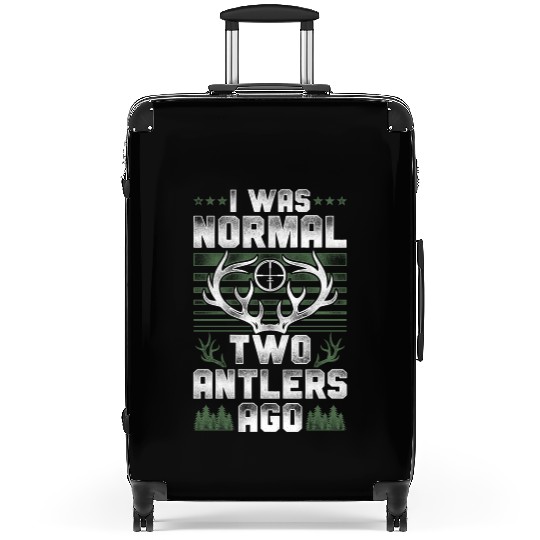 Buck Deer Hunting Hunter Vintage Suitcases