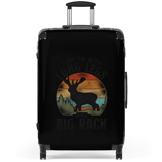 Buck Deer Hunting Hunter Vintage Suitcases