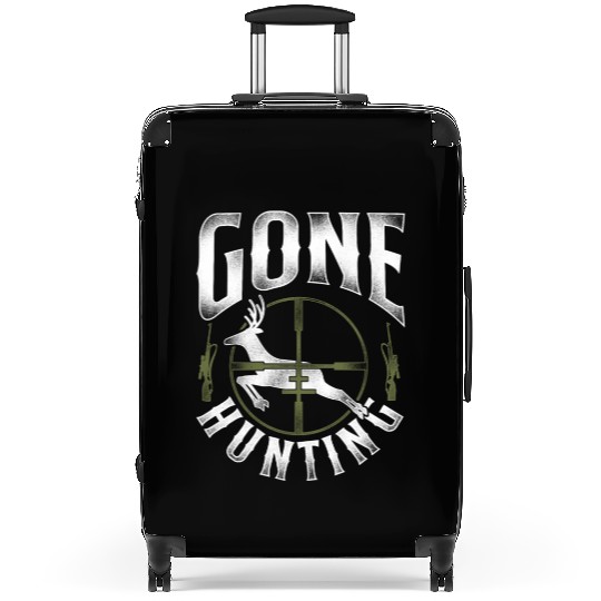 Buck Deer Hunting Hunter Vintage Suitcases