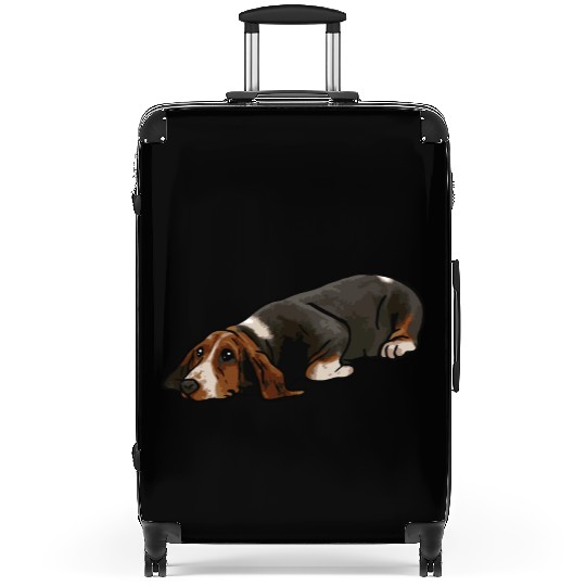 Basset Hound Dog Suitcases