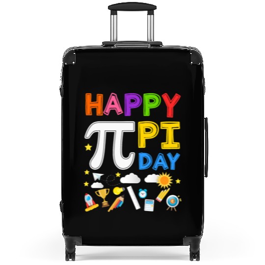 Math Geek Happy Pi Day Gift for Teacher Student Suitcases