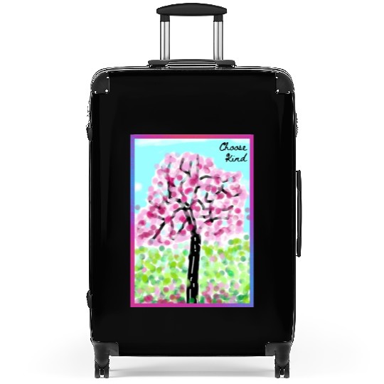 Choose Kind | Be A Kind Human | Cherry Blossom Suitcases