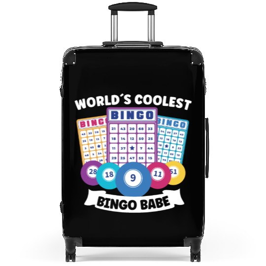 Bingo Card Game Grandma Bingo Player Bingo Cards Suitcases