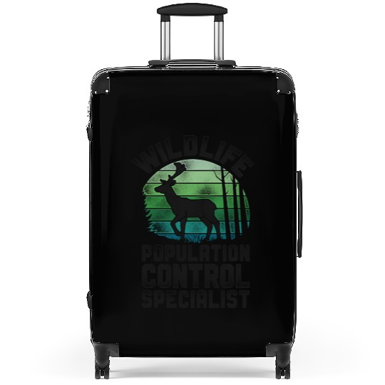 Buck Deer Hunting Hunter Vintage Suitcases
