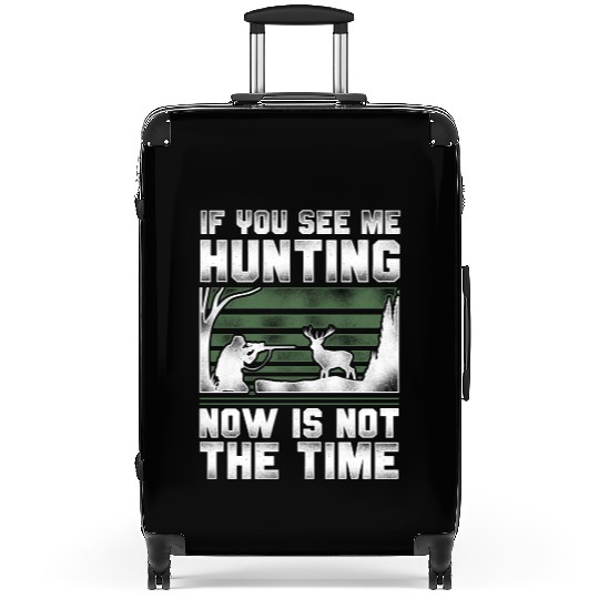 Buck Deer Hunting Hunter Vintage Suitcases